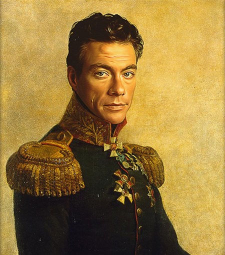 ジャン＝クロード・ヴァン・ダム（Jean-Claude Van Damme）-ロシア将軍風画像