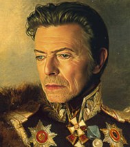 デヴィッド・ボウイ／David Bowie-ロシア将軍風画像