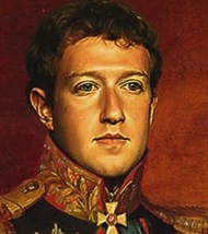 マーク・ザッカーバーグ／Mark Zuckerberg-ロシア将軍風画像