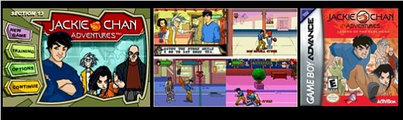 2001年 GBA版「Jackie Chan Adventures　Legend of the Dark Hand」：Activisionの画像
