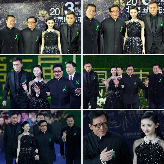 2013年4月に開催された「北京国際映画祭」に、ジャッキーチェン、丁晟（ディン・シェン）監督、共演者の景甜(ジン・チェン）、劉燁（リウ・イェ）ら『警察故事2013』メンバーが揃って出席。