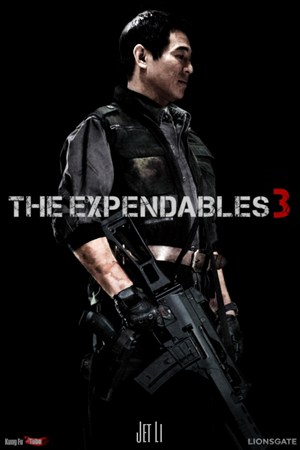 『エクスペンダブルズ3/The Expendables3』管理人自作画像　ジェット・リー（李連杰）/Jet_Li