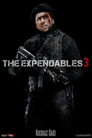 『エクスペンダブルズ3/The Expendables3』管理人自作画像　ニコラス・ケイジ/Nicolas_Cage