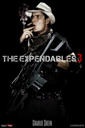 『エクスペンダブルズ3/The Expendables3』管理人自作画像　チャーリー・シーン/Charlie_Sheen