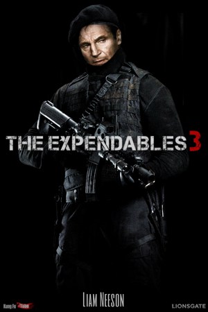 『エクスペンダブルズ3/The Expendables3』管理人自作画像　リーアム・ニーソン/Liam_Neeson