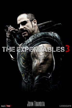 『エクスペンダブルズ3/The Expendables3』管理人自作画像　ジョン・トラボルタ/John_Travolta