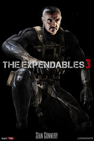 『エクスペンダブルズ3/The Expendables3』管理人自作画像　ショーン・コネリー/Sean_Connery2