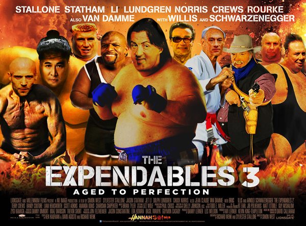 『エクスペンダブルズ3/The Expendables 3』ファンメイドポスター　19