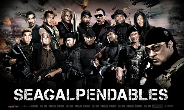『スティーブン・セガール　エクスペンダブルズ/Steven Seagal The Expendables』管理人自作画像　
