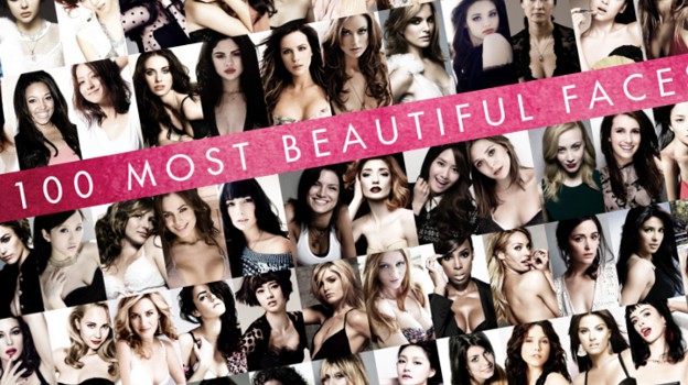 2012年最も美しい顔トップ100【Most Beautiful Faces】