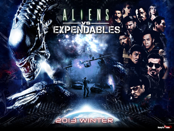 Aliens vs. Expendables 『エイリアンVS.エクスペンダブルズ』製作決定、宇宙最強バトルが実現