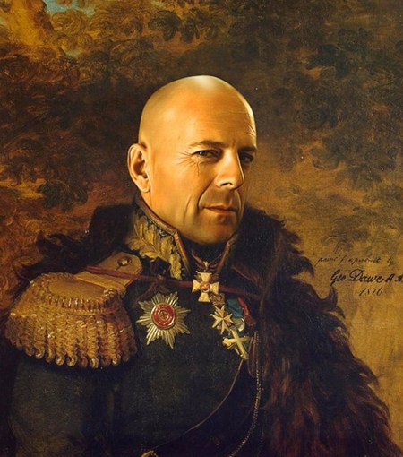 ブルース・ウィリス（Bruce Willis）-ロシア将軍風画像