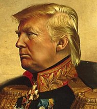 ドナルド・トランプ／Donald Trump-ロシア将軍風画像
