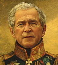 ジョージ・W・ブッシュ／George W. Bush-ロシア将軍風画像
