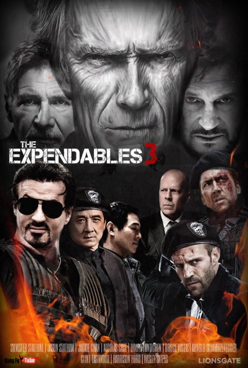 『エクスペンダブルズ3/The Expendables3』管理人自作画像　2