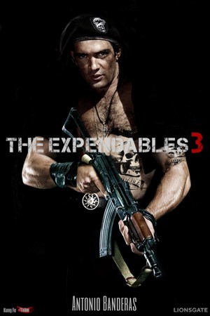 『エクスペンダブルズ3/The Expendables3』管理人自作画像　アントニオ・バンデラス/Antonio_Banderas
