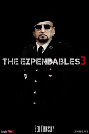『エクスペンダブルズ3/The Expendables3』管理人自作画像　ベン・キングズレー/Ben_Kingsley
