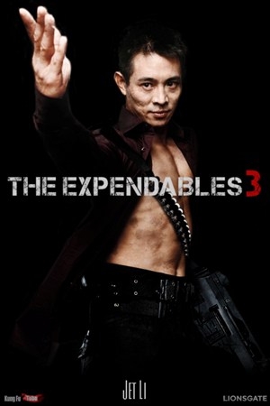 『エクスペンダブルズ3/The Expendables3』管理人自作画像　ジェット・リー（李連杰）/Jet_Li3