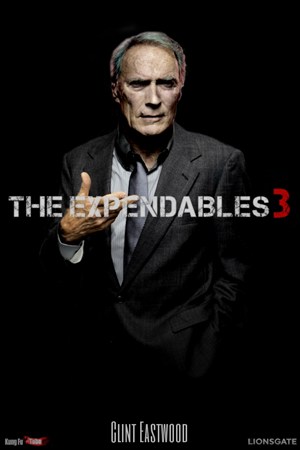 『エクスペンダブルズ3/The Expendables3』管理人自作画像　クリント・イーストウッド/Clint_Eastwood2