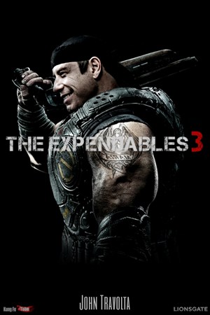 『エクスペンダブルズ3/The Expendables3』管理人自作画像　ジョン・トラボルタ/John_Travolta2