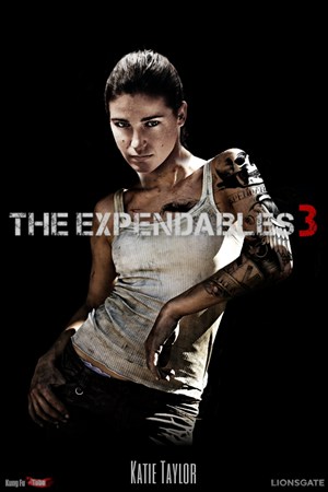 『エクスペンダブルズ3/The Expendables3』管理人自作画像　ケイティ・テイラー/Katie_Taylor2
