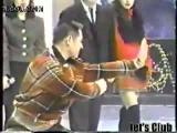 韓国の番組で演舞を披露（1994-韓国）